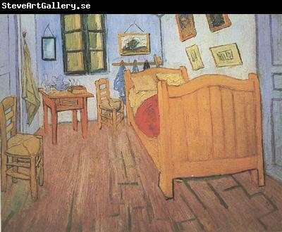 Vincent Van Gogh Vincent's Bedroom in Arles (nn04)